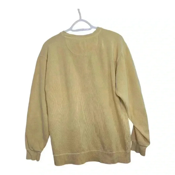 True Colors Preshrunk Mustard Yellow Sweat Shirt Size S **READ** - Picture 2 of 16